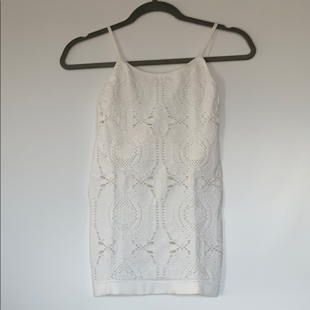 White Camisole Tank Top